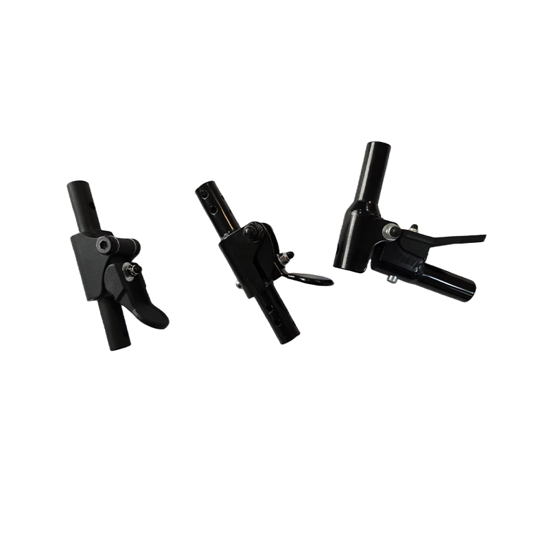 How to select materials for aluminum machined parts of wheelchair folding backrests to balance lightweight and high strength requirements?